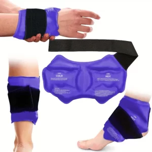 Therapy Reusable Gel Cold Pack Ankle Brace Hot & Cold