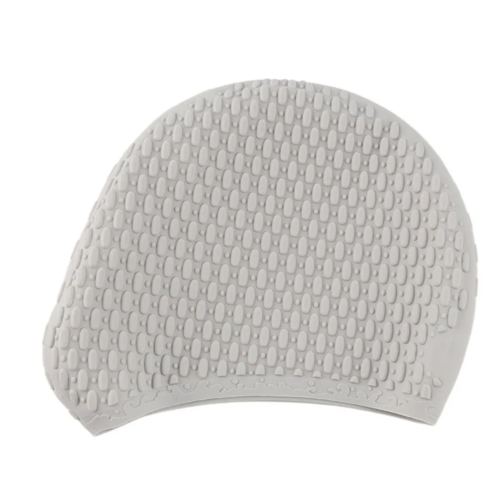 Silicone Bubble Swim Cap Non Slip Ear Protection for Water Sports - Image 3