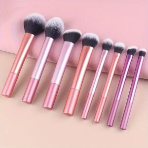 8-Piece Pro Makeup Brush Set