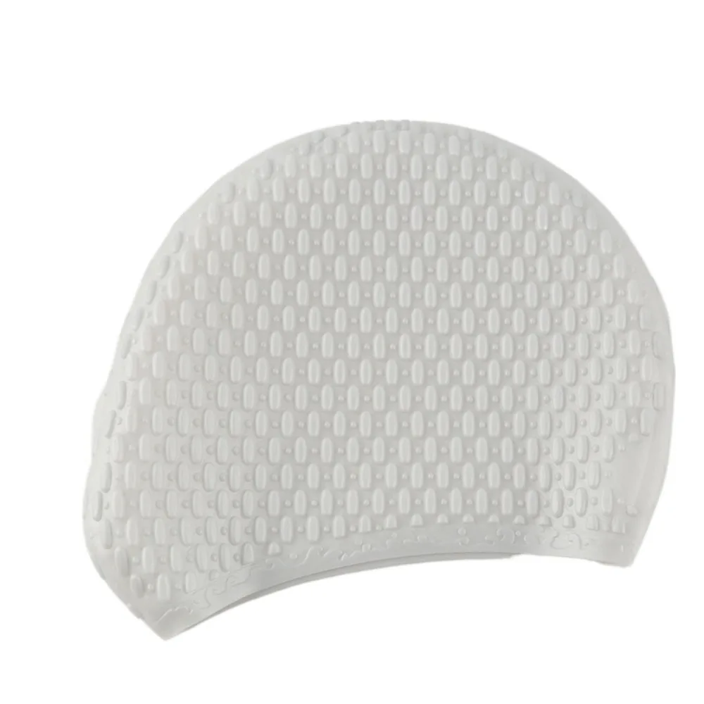 Silicone Bubble Swim Cap Non Slip Ear Protection for Water Sports - Image 7
