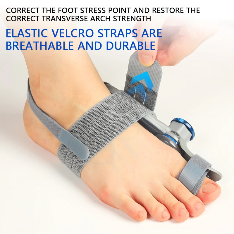 Unisex Bunion Corrector Adjustable Hallux Valgus Toe Separator & Foot Straightener - Image 4