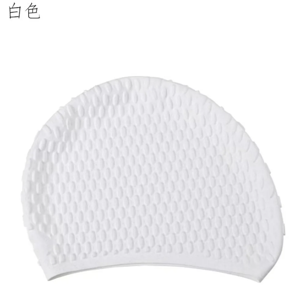 Silicone Bubble Swim Cap Non Slip Ear Protection for Water Sports - Image 10