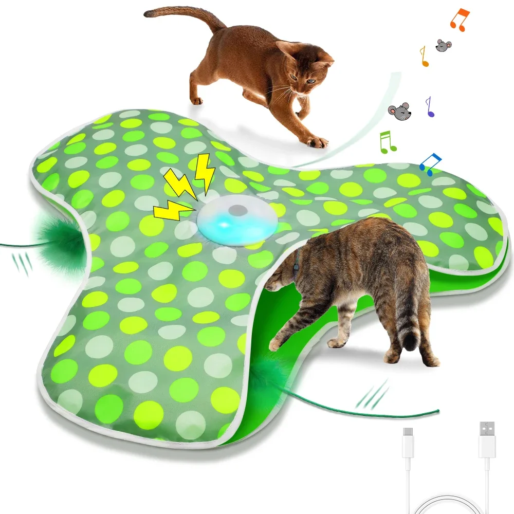 Smart Hide & Seek Interactive Cat Toy – Motion Activated Mouse Teaser