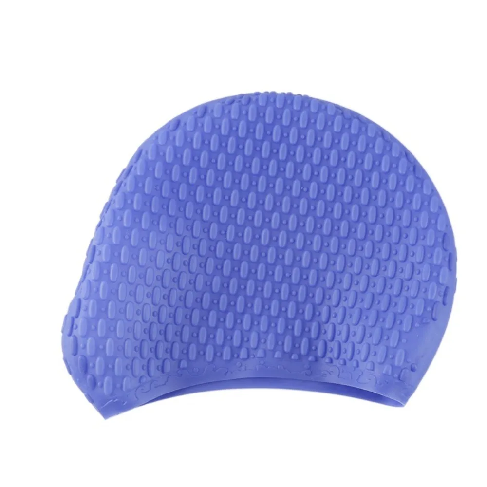 Silicone Bubble Swim Cap Non Slip Ear Protection for Water Sports - Image 6