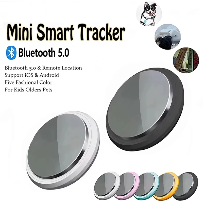 Mini Bluetooth Anti-Lost Tracker – Smart Pet, Kids & Wallet Finder Tag