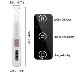 Alternative view of Dog Paw Trimmer with LED
