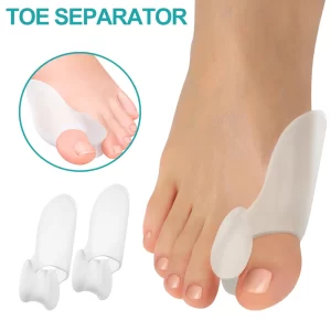 Silicone Gel Bunion Toe Corrector – Hallux Valgus Separator & Protector