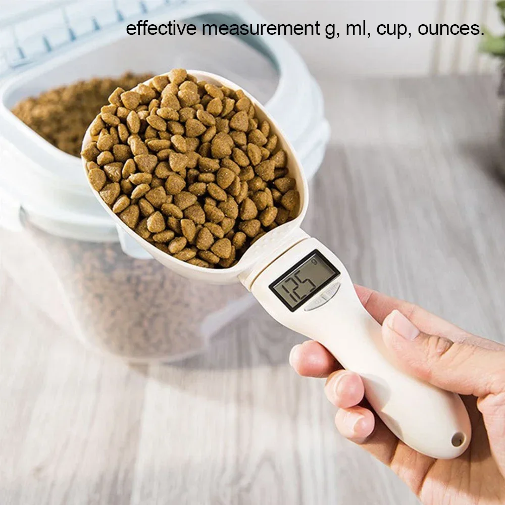 Electronic Pet Food Measuring Scoop LED Display - Image 2