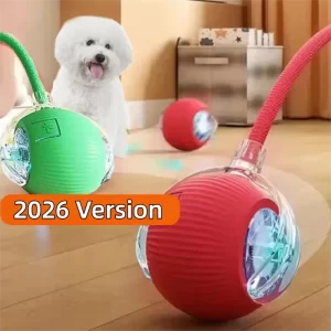 Interactive Rolling Dog Ball – Rechargeable Smart Toy