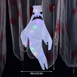 Alternative view of Halloween LED Hanging Ghost