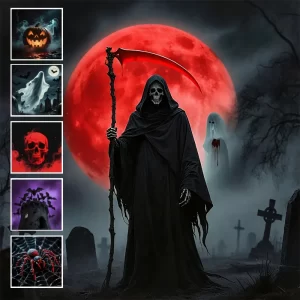 Spooky Glow Halloween Lamp